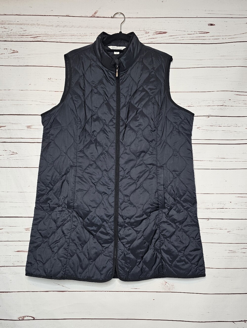 Coldwater Creek Great Lengths Quilted Vest